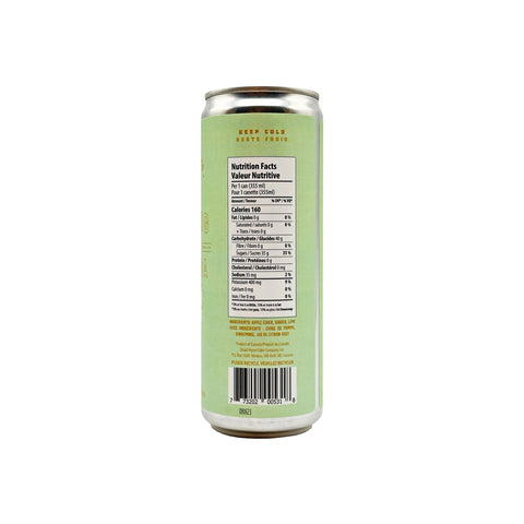 Dead Horse Ginger-Lime Apple Cider Craft Soda - WellLocal