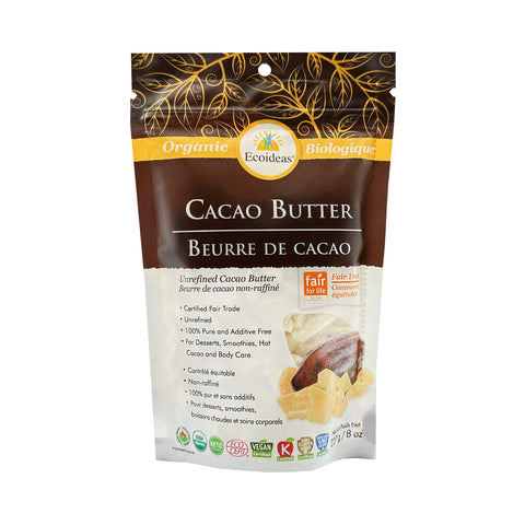 Ecoideas Organic Fair Trade Cacao Butter - WellLocal