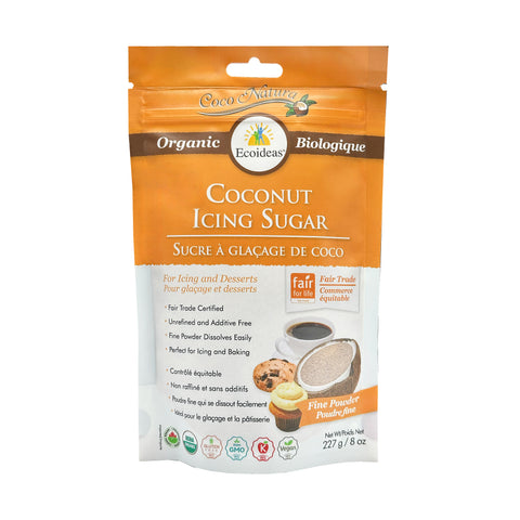 Ecoideas Organic Fair Trade Coconut Icing Sugar - WellLocal