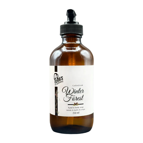 Elva's All Nautural Canadian Winter Forest Hand & Body Soap