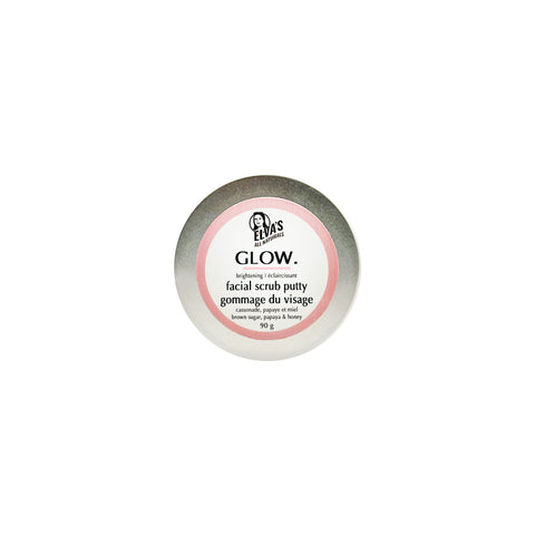 Elva's All Nautural GLOW Brightening Facial Scrub Putty