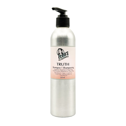 Elva's All Nautural TRUTH Grapefruit, Bergamot, & Ylang-Ylang Natural Shampoo