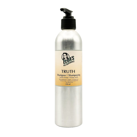 Elva's All Nautural TRUTH Vanilla Orange Natural Shampoo