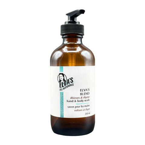 Elva's All Nautural Thieves & Thyme Hand & Body Soap