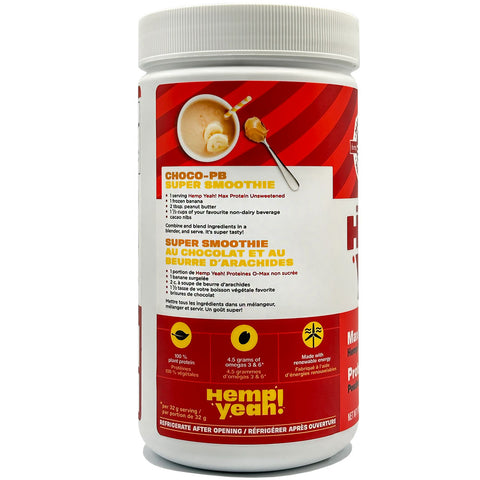 Hemp Yeah! Max Protein Unsweetened - WellLocal