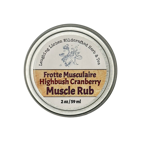 Laughing Highbush Cranberry Muscle Rub - 2oz - WellLocal