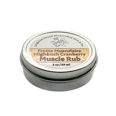 Laughing Highbush Cranberry Muscle Rub - 2oz - WellLocal
