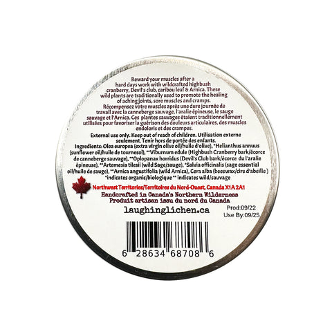 Laughing Highbush Cranberry Muscle Rub - 2oz - WellLocal