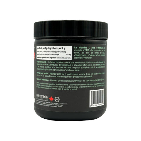Innotech Vitamin C as Ascorbic Acid fine powder 400 gr - WellLocal