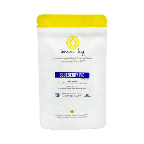 Lemon Lily Blueberry Pie Tea