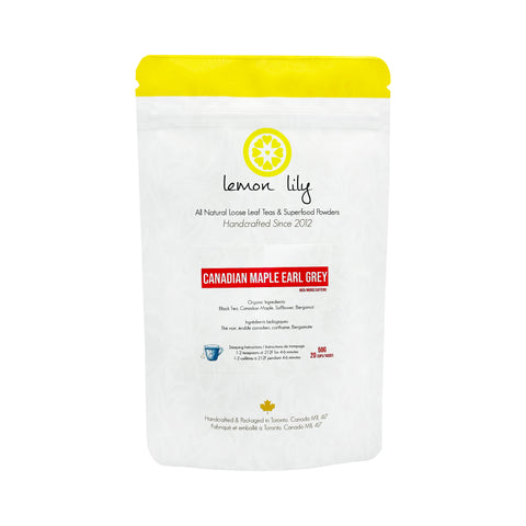 Lemon Lily Canadian Maple Earl Grey - WellLocal