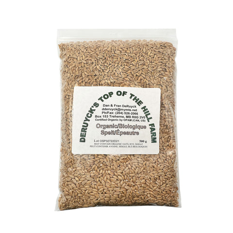 Top of the Hill Organic Spelt Berries 500 G - WellLocal