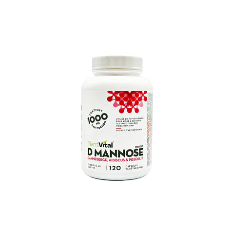 PlantVital D-MANNOSE & CRANBERRY - WellLocal