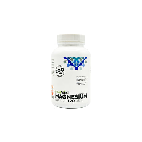 PlantVital PURE MAGNESIUM GLYCINATE (200MG) - WellLocal