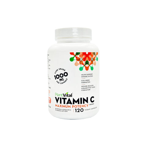 PlantVital VITAMIN C MAXIMUM STRENGTH (1000MG) - WellLocal