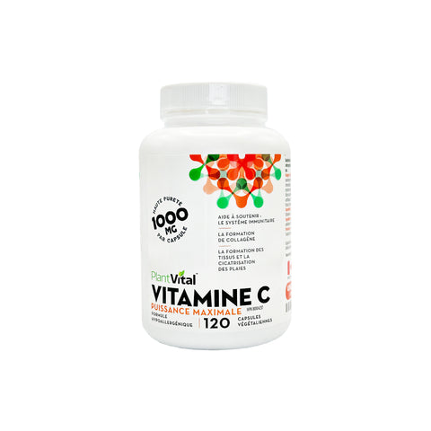 PlantVital VITAMIN C MAXIMUM STRENGTH (1000MG) - WellLocal