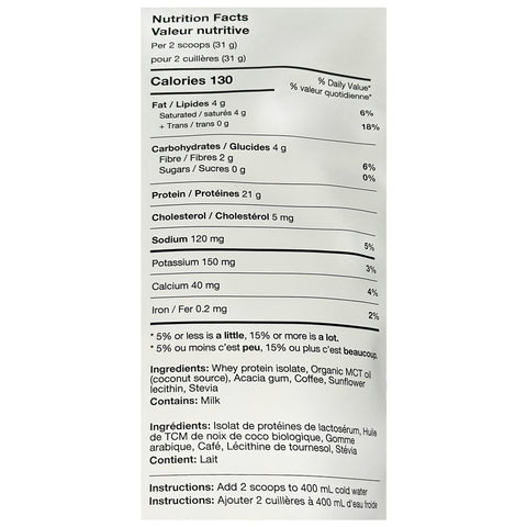 Protein Cold Brew Low-Sugar Iced Coffee - WellLocal