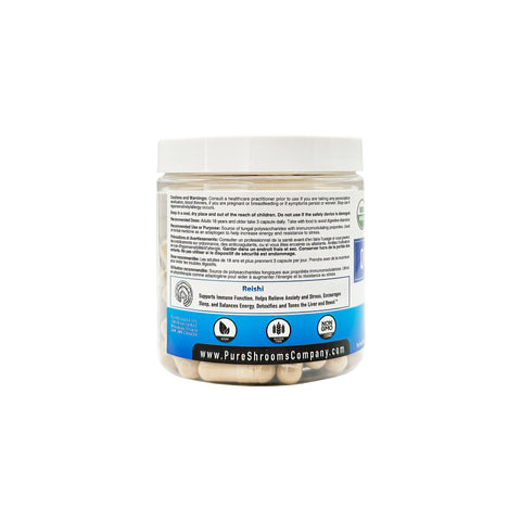 Pureshrooms Organic Red Reishi Vegan Capsule - WellLocal