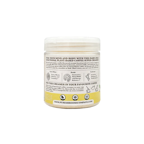 Pureshrooms Vanilla Coconut Coffee Creamer - WellLocal