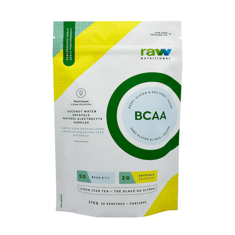 RAW Nutritional Vegan BCAA Lemon Iced Tea - WellLocal