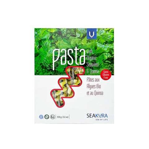 Seakura Organic Seaweed and Quinoa Pasta - WellLocal