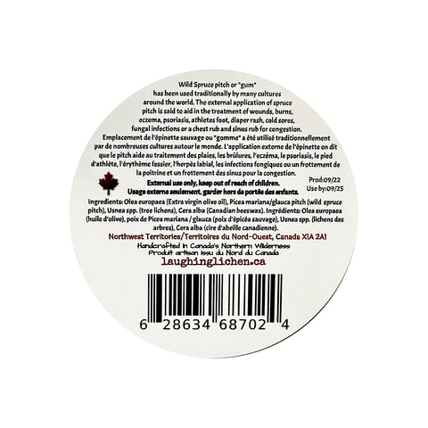 Laughing Spruce Pitch Salve - 2oz - WellLocal