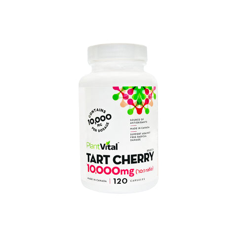 PlantVital TART CHERRY EXTRACT 10,000MG DOSAGE