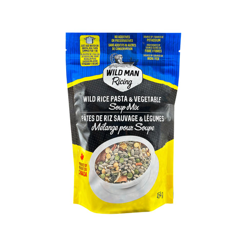 Wildman Wild Rice Pasta & 8 Vegetable Soup Mix - WellLocal