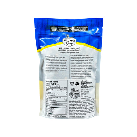 Wildman Wild Rice Pasta & 8 Vegetable Soup Mix - WellLocal
