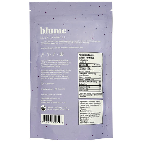 Blume Organic Blue Lavender Blend - WellLocal