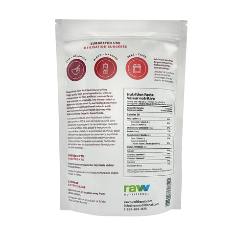 RAW Nutritional Camu Camu (High Vitamin C) - WellLocal