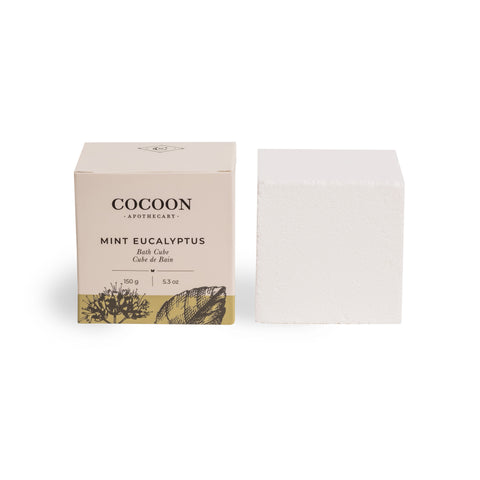 Cocoon Bath Cube - Mint Eucalyptus