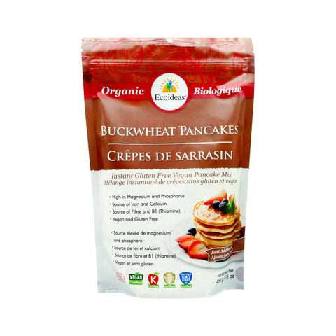 Ecoideas Organic Buckwheat Pancake - Vegan & GF - (454g)