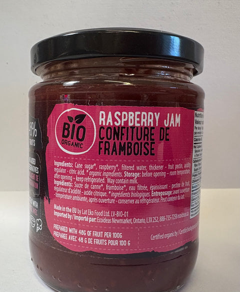 Organic Raspberry Jam