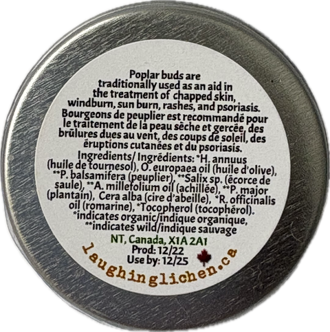 Laughing Poplar Bud Salve / Balm - 1/2oz