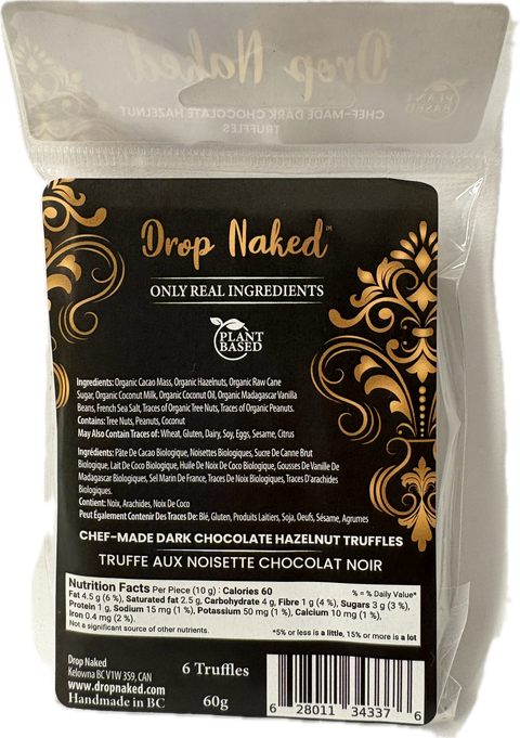 Drop Naked Dark Chocolate