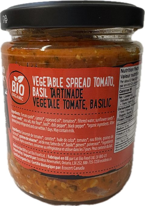 Organic Tomato Basil Paste