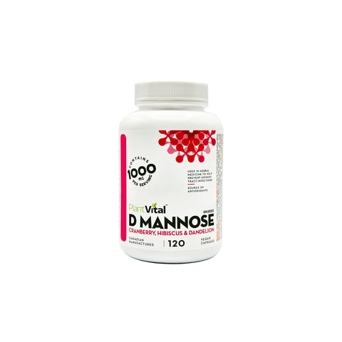 PlantVital D-MANNOSE & CRANBERRY - WellLocal
