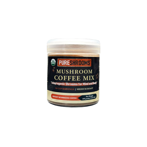 Pureshroom Adaptogenic Mushroom Coffee Mix - WellLocal