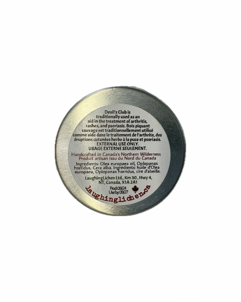 Laughing Devil's Club Salve - WellLocal