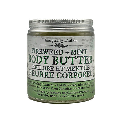 Laughing Fireweed + Mint Organic Body Butter - WellLocal